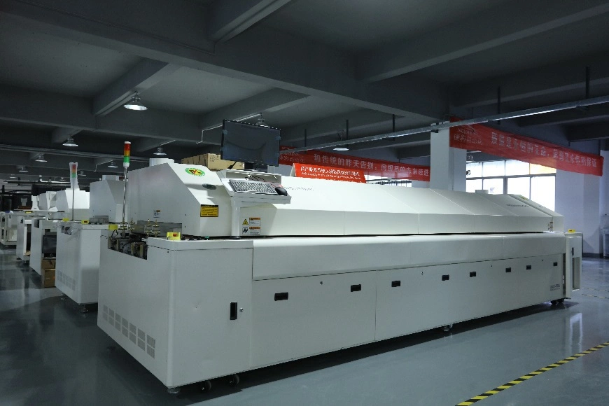 Reliable 8+2 Zone Reflow Oven Good Flux Management