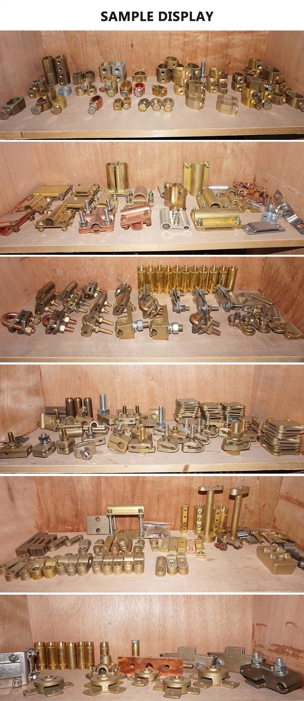 Brass Clamps and Connect Welding Clamps Earth Rods and Accessories