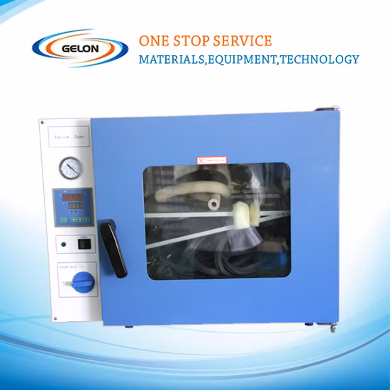 High Precision Lab Small Vacuum Oven Used for Lithium Battery Electrode Baking